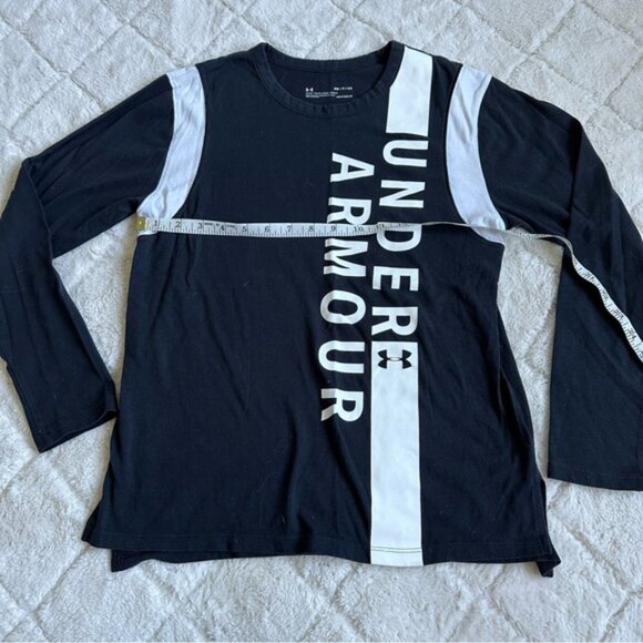 Under Armour | Long Sleeve Front Logo Tee, Loose fit, Heatgear | Size Small - Picture 6 of 7